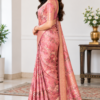 Elegant Pink Saree Portrait