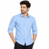 Light Blue Shirt Studio Portrait