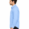 Profiled Model in Light Blue Shirt