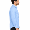 Sky Blue Shirt Side Profile Model